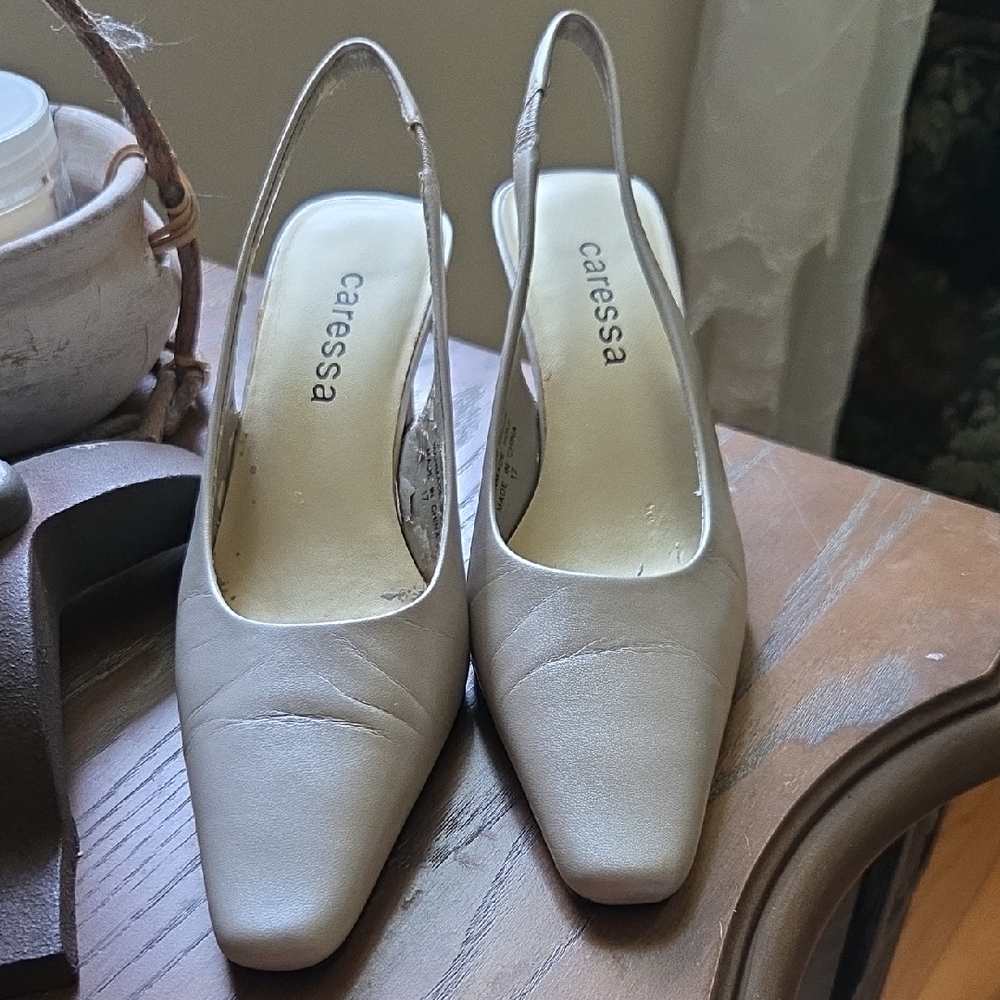Caressa Pearln Slingback Shoes